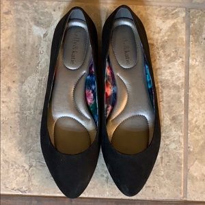 Vegan Kelly & Katie black flats